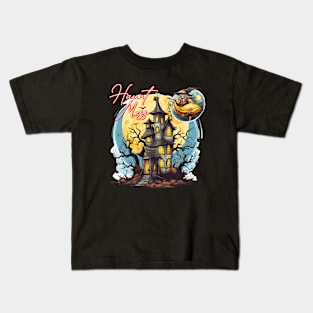 Haunt Mess This Witch Is A Haunt Mess Kids T-Shirt